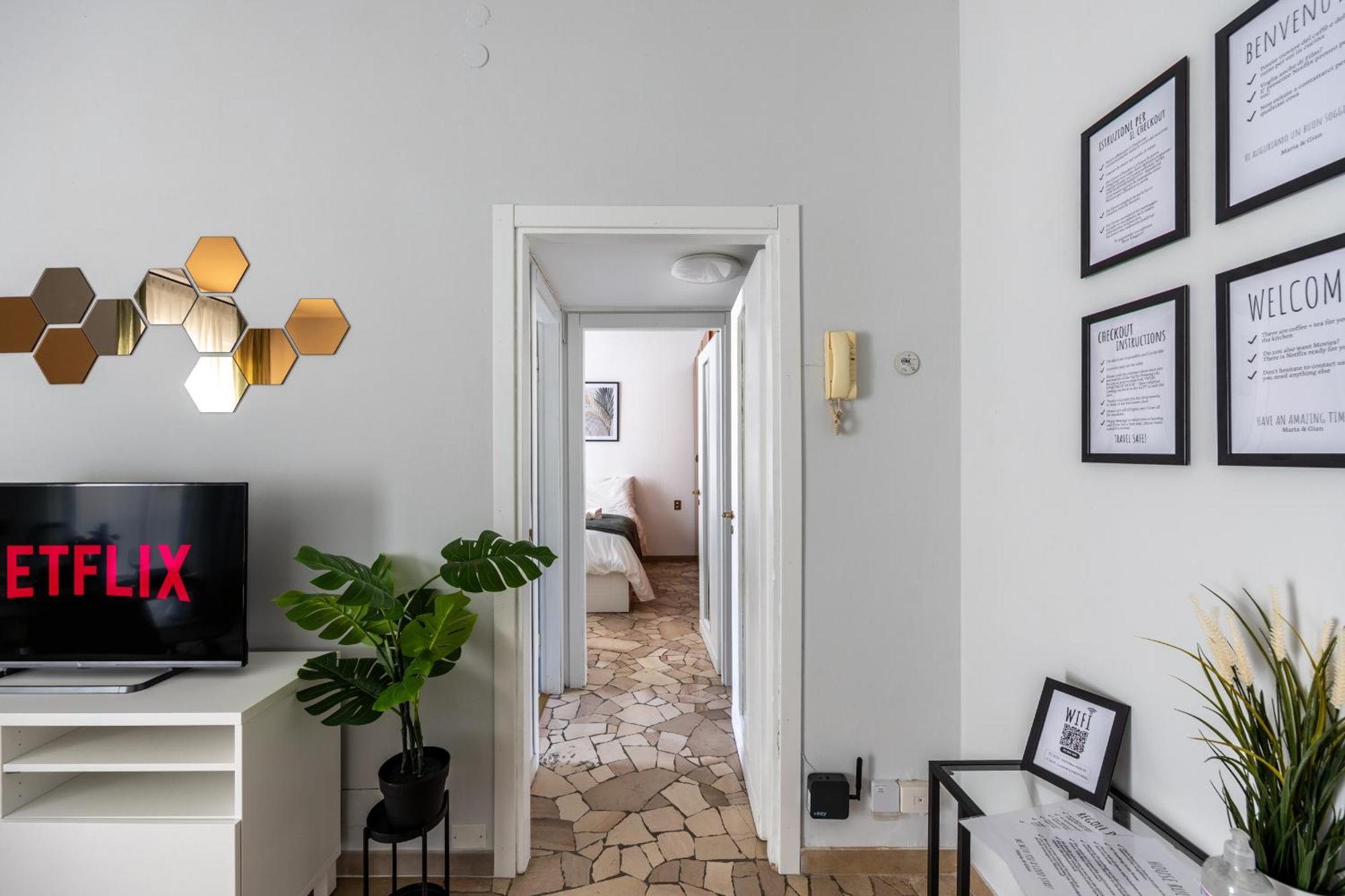 8 Min Dalla Metro Casa Elegante Con Netflix E Wifi Mailand Exterior foto