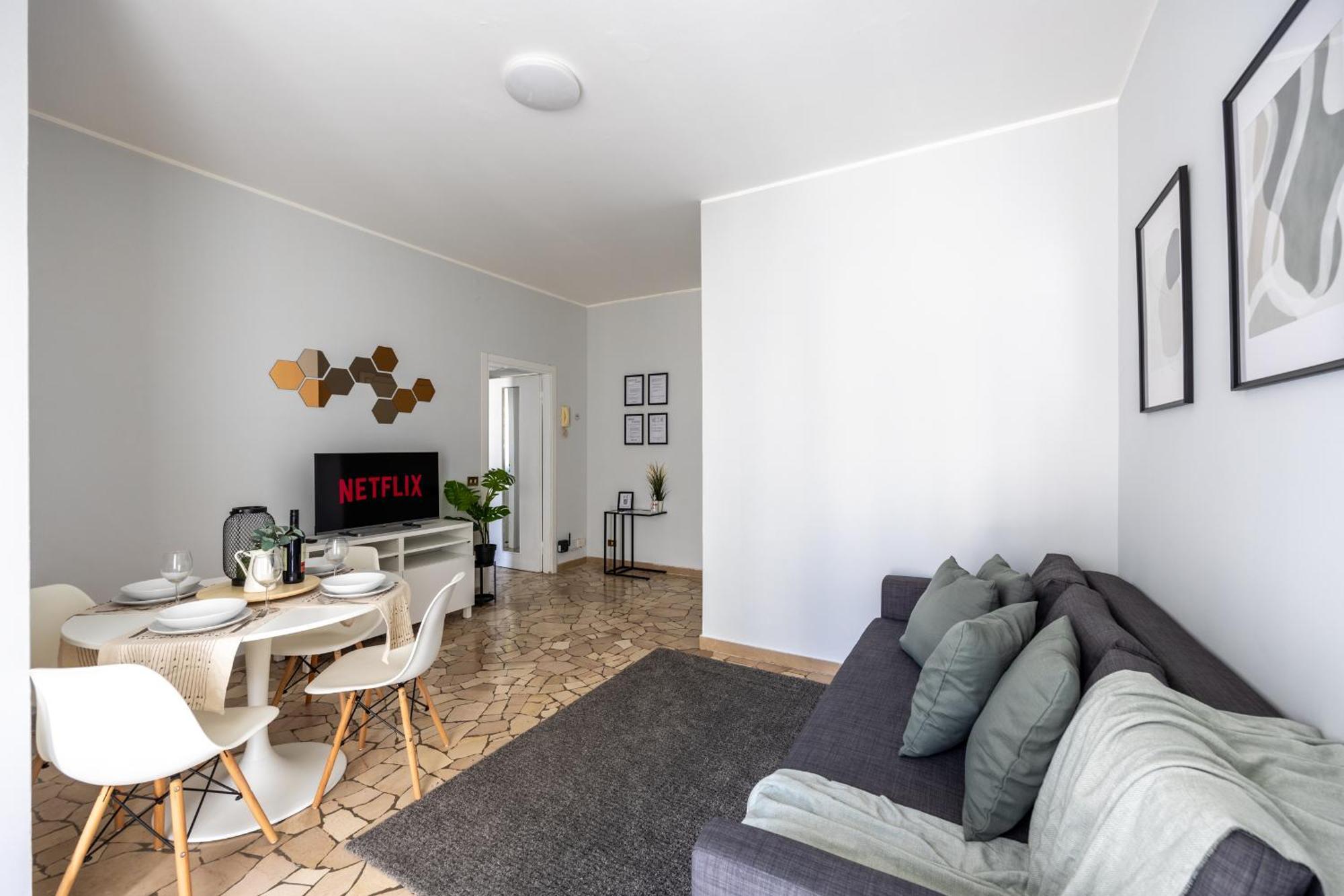 8 Min Dalla Metro Casa Elegante Con Netflix E Wifi Mailand Exterior foto